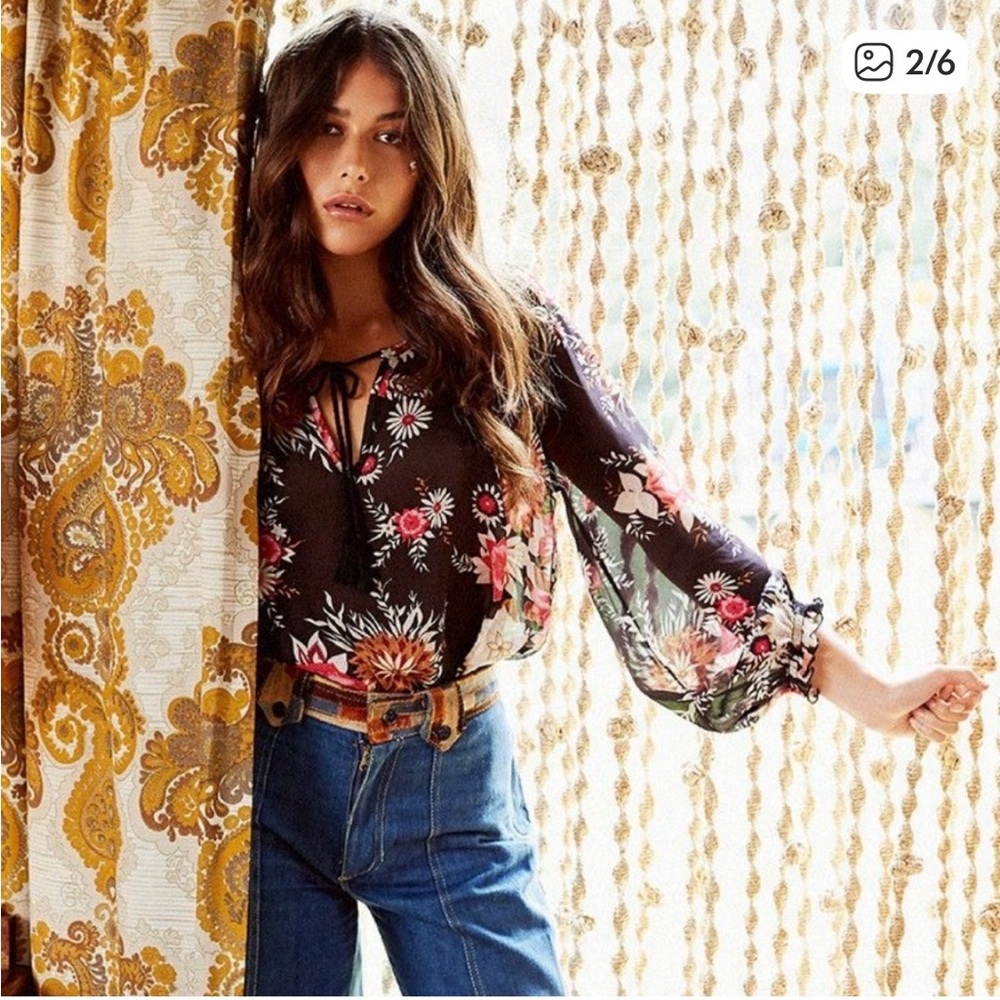 Spell Jagger Blouse size M - Picture 2 of 12